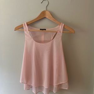 Sleeveless, Express top; worn once